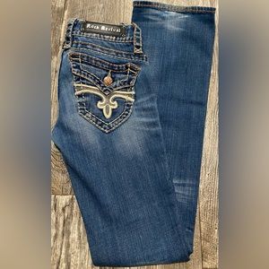 ROCK REVIVAL PAULA BOOT CUT JEANS